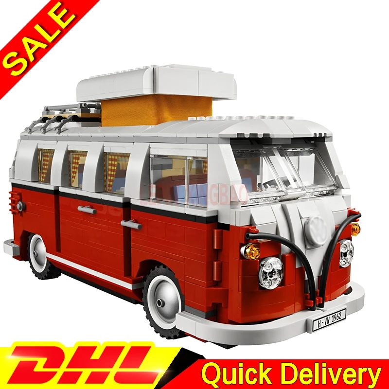 LP 21001 1354 шт T1 Camper Van модель строительные наборы набор блок кирпичи legaoings игрушки