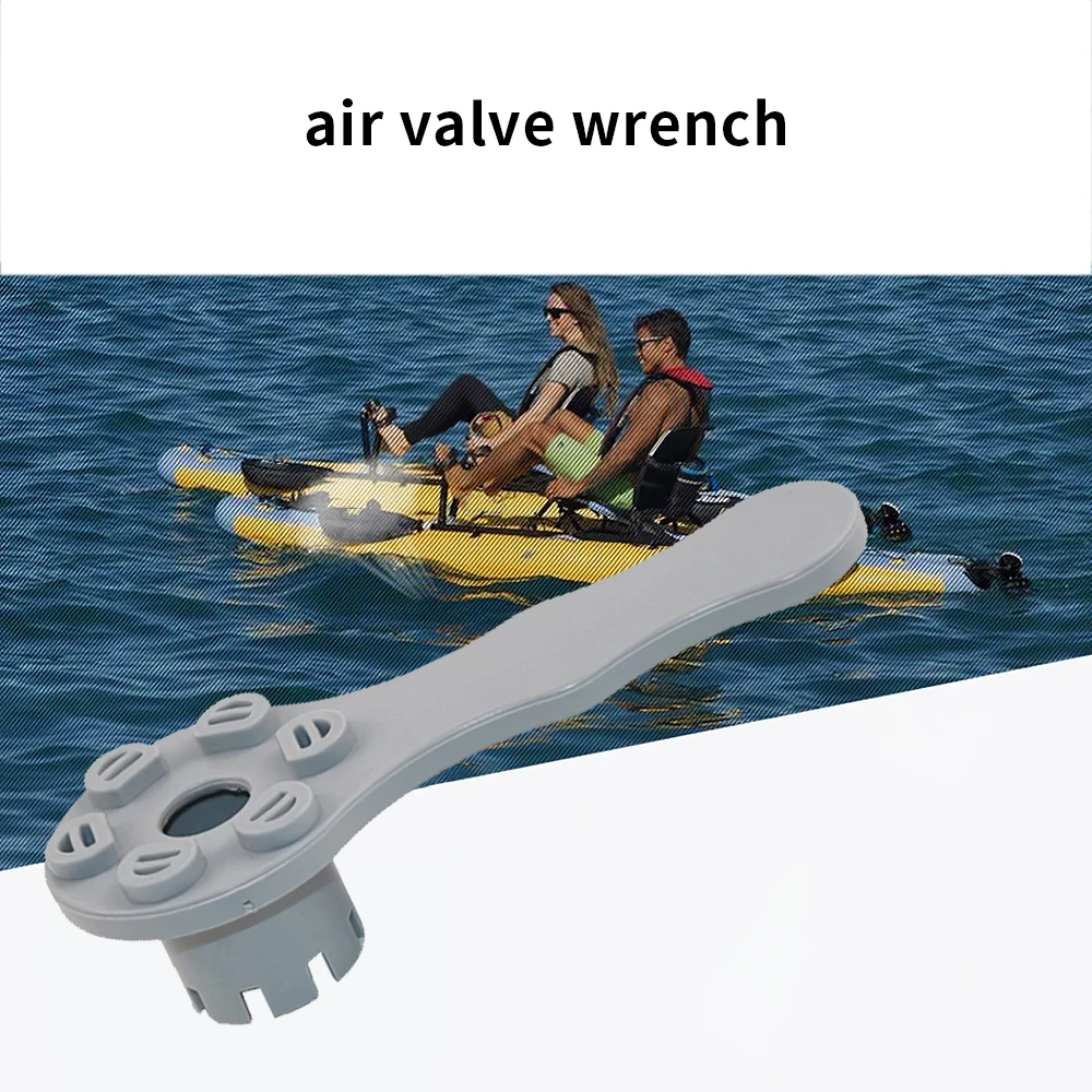 

Portable Boat Canoe Repair Tool 6 Section Air Valve Wrench Plastic Boat Safety Air Valve Practical Lightweight Canoe Repair Tool