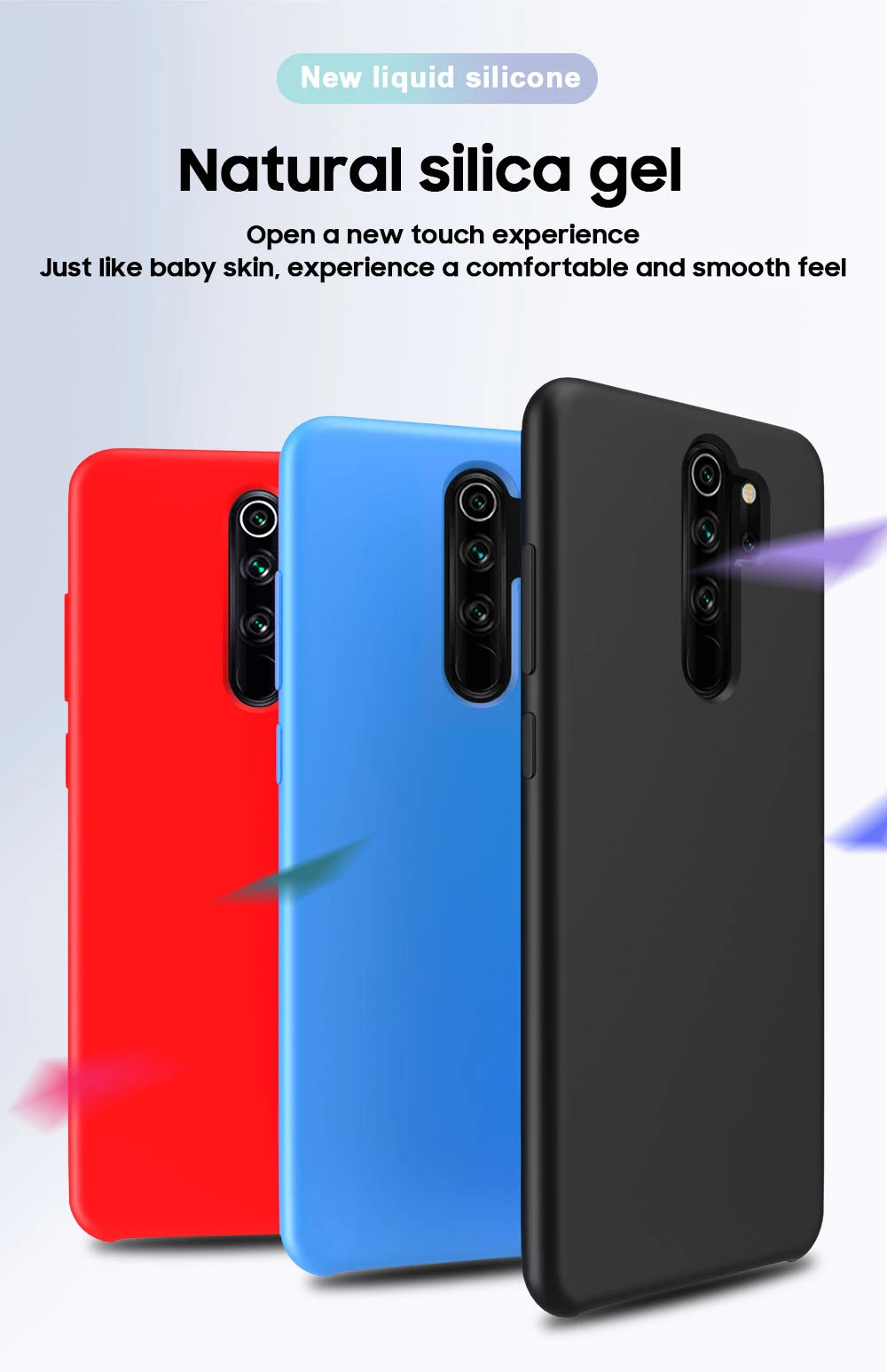 Для Redmi Note 8 Pro Чехол Мягкий Жидкий силиконовый чехол для XIAOMI Redmi 7A 6A Note 5 6 7 8 Pro глобальная версия Полный Чехол для задней панели