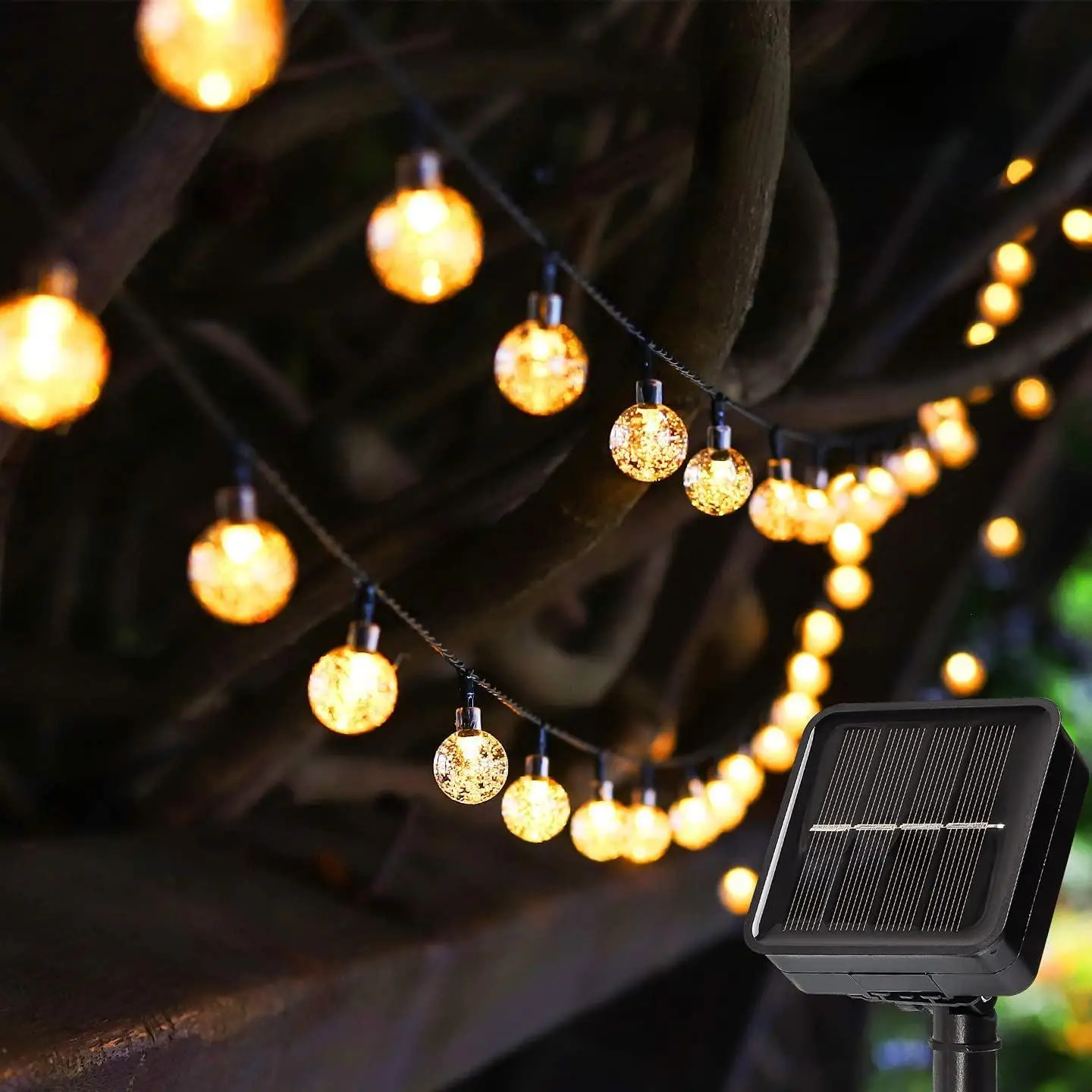 

String Light Solar LED Light Outdoor Garden Wedding Decoration Lamp 5M/6M/7M/12M IP65 Waterproof Garland Outdoor Furniture Light