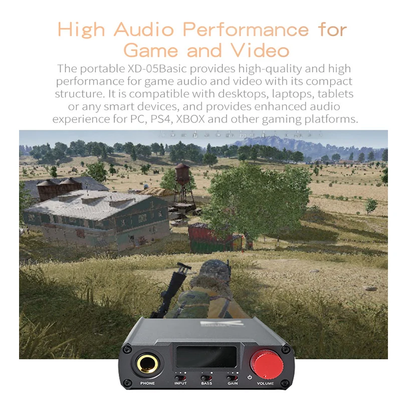 Базовый цифровой аудиотерминал Xduoo XD05 с Bluetooth 5 0 USB ЦАП AK4490 усилитель для наушников