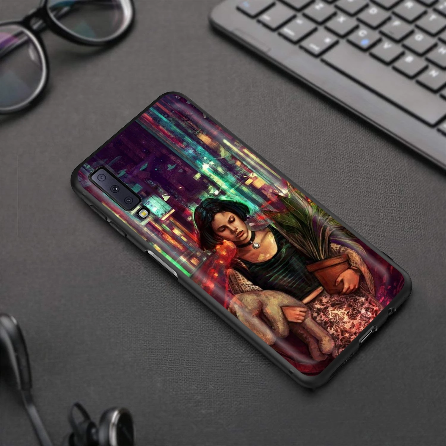 Leon Matilda чехол для Samsung Galaxy A2 J4 Core J6 J7 DUO J8 2018 Plus Prime A20E A70S A01 A11 A21 A41 | Мобильные телефоны