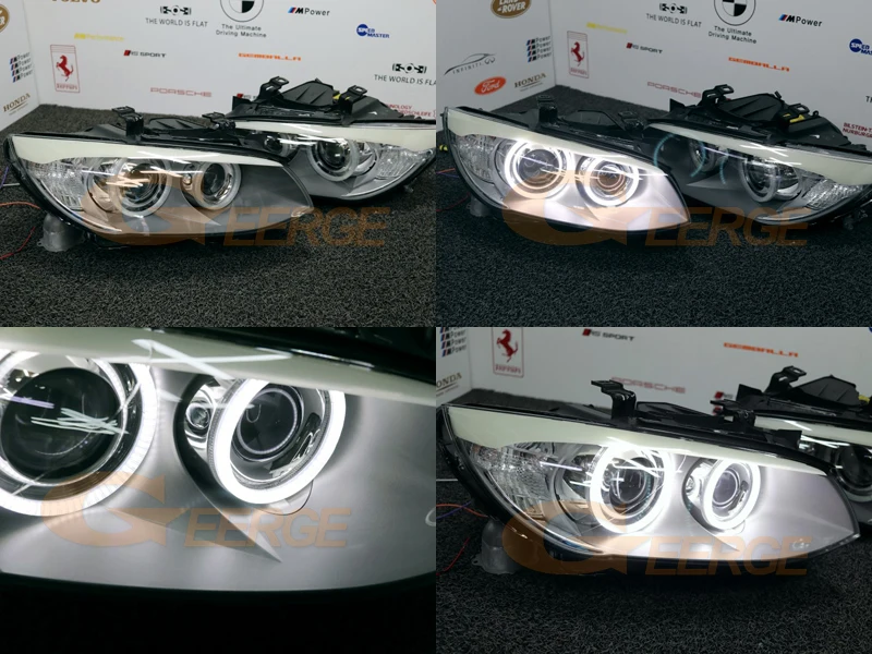 Для BMW 3 серии E92 E93 LCI 328i 335i 335is Coupe cabriolet ультра яркий SMD СВЕТОДИОДНЫЙ ангельские