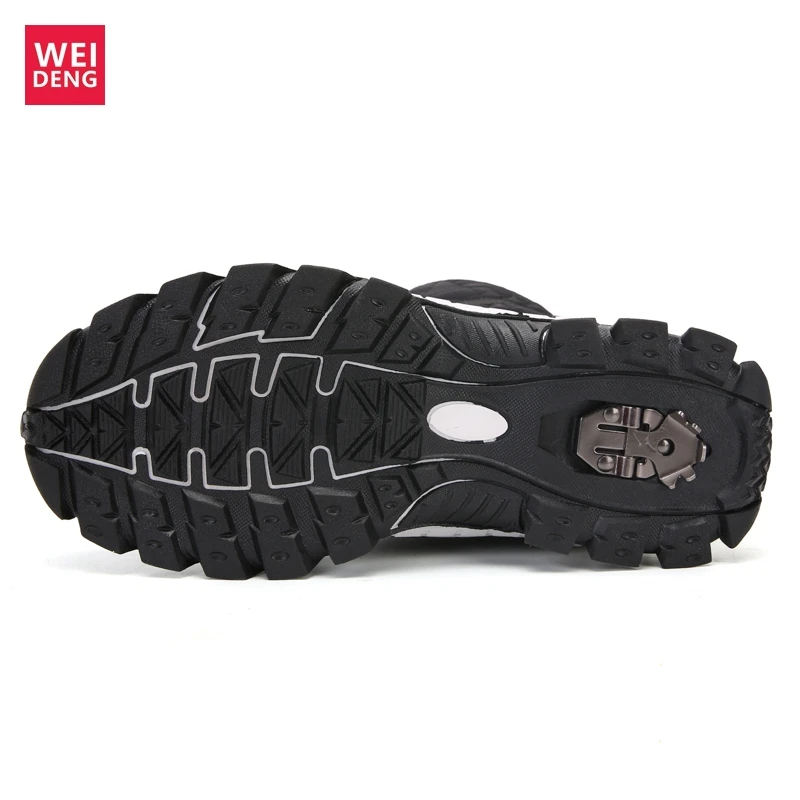 

Weideng Waterproof Outdoor With Fur Boots Thicken Keep Warm Women Shoes Winter Snow Cotton Shoes Soft Non Slip Lace Up