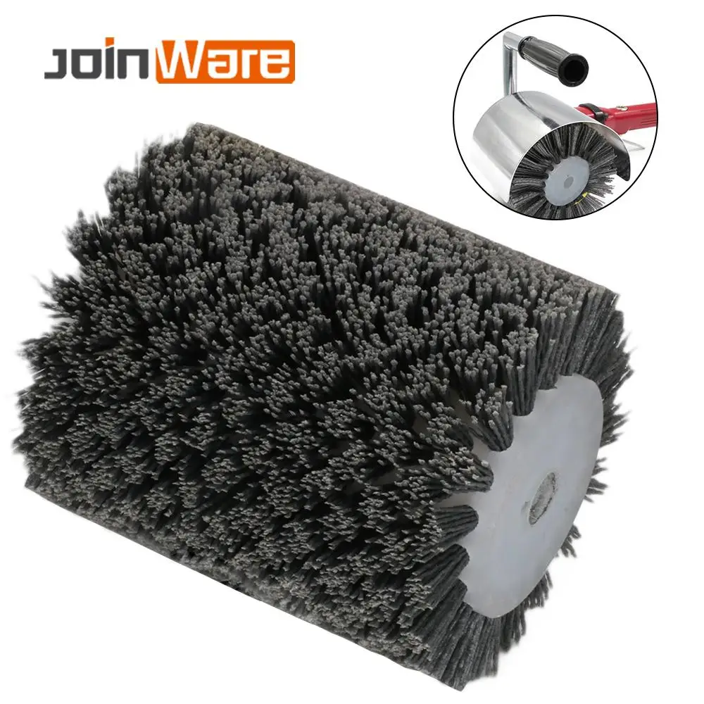 

4" Abrasive Wire Drawing Polishing Wheel Metal Burnishing Drum Tool 13mm Hole
