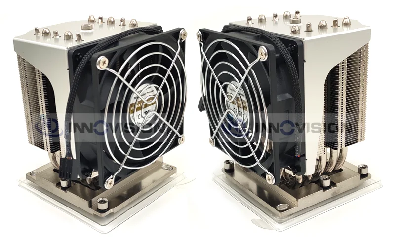 LGA3647 квадратный 3U 4U башня для промышленного компьютера, графическая рабочая станция сервер процессор радиатор кулер радиатор
