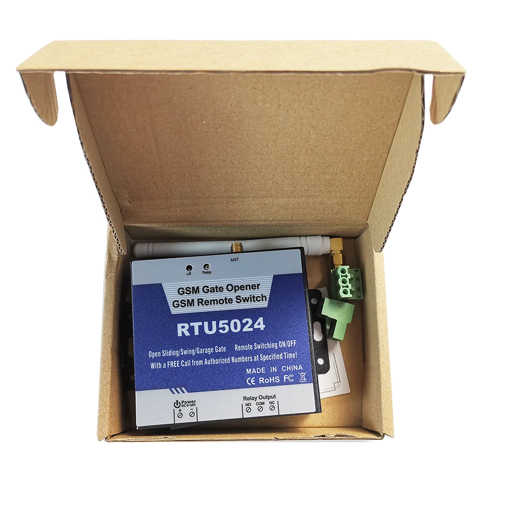 RTU5024 2G GSM Открыватель ворот для барьера/затвора/гаражной двери | Безопасность и
