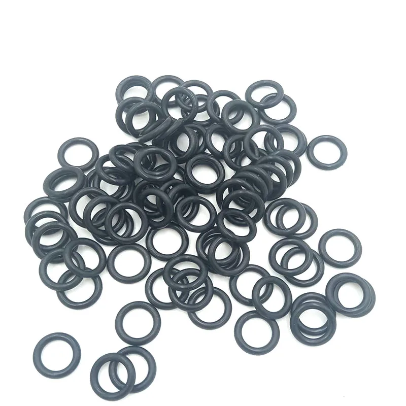 Черные уплотнительные кольца из этиленвинилацетата толщиной 5 мм ~ 108