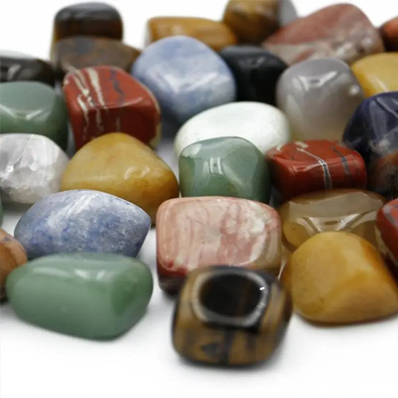 Полированный мощный камень 100 г 1-2 см натуральный кварц смешанные кристаллы