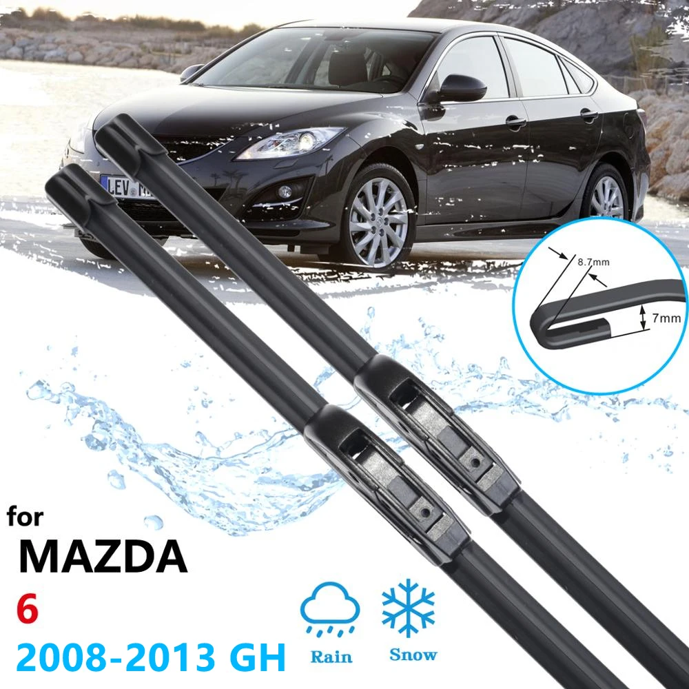 Щетка стеклоочистителя для Mazda 6 2008 ~ 2013 GH Mazda6 GH1 GH2 стеклоочистители переднего