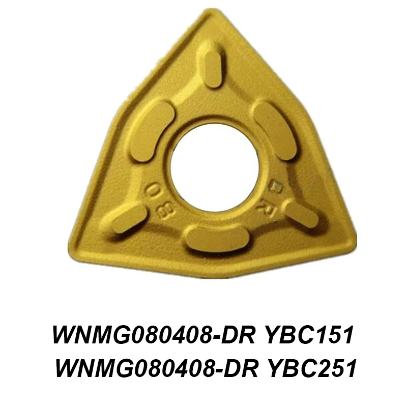 

Оригинальный WNMG 080408-DR WNMG080408-DR YBC151 YBC251 токарный резец инструмент держатель для наружной обработки ЧПУ твердосплавные пластины 10 шт./кор.