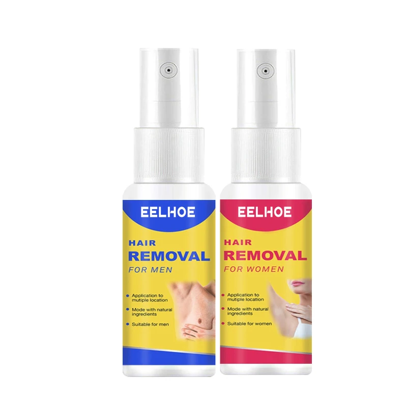 

50ml Painless Hair Removal Spray Stop Hair Growth Inhibitor Treatments Spray Smooth Body Beard Hair Remover and Growth Inhibitor