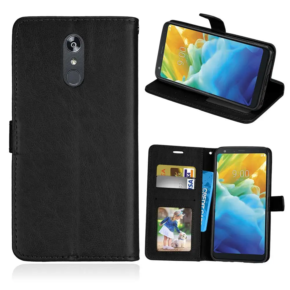 

Case Back Cover Casing Leather Wallet Phone Cases for LG G7 G8 G7+ Q Stylo 4 5 Stylus+ Plus V40 V50 ThinQ 5G One Fit K40 K12+