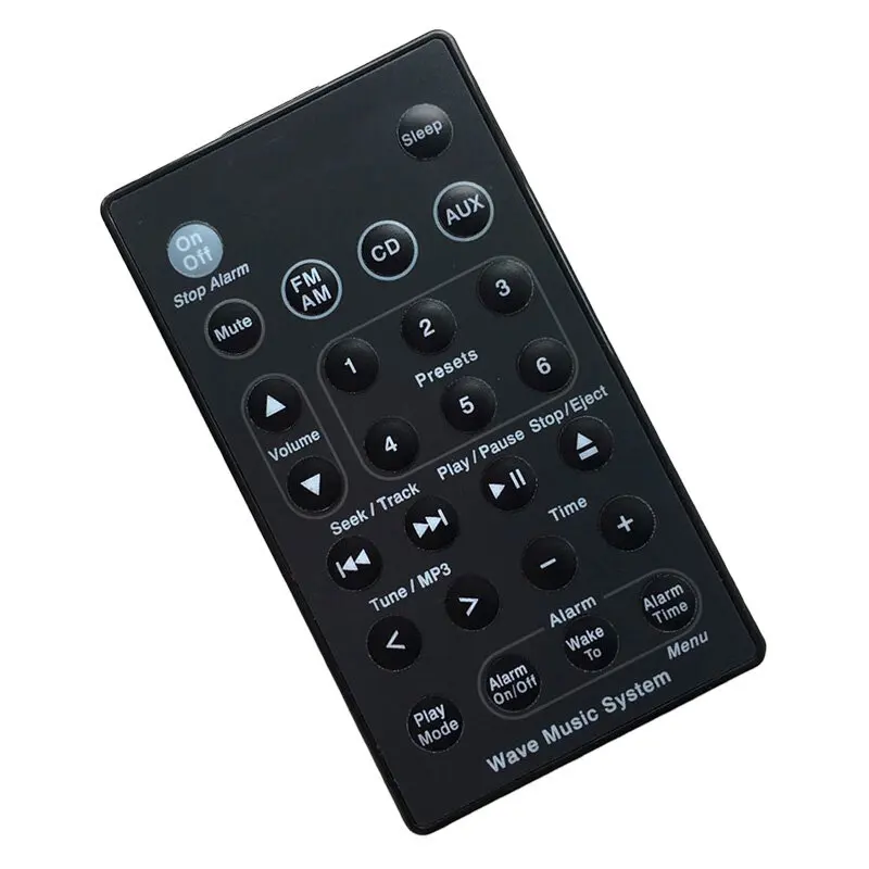 

Replacement Remote Control Fit for Wave Music Radio Radio/CD System I II III IV 5 CD Multi Disc Player