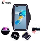 Тренировки повязку чехол для мобильных телефонов HuaWei Mate 40 30 40E 30E 20 X 5G 10 9 Pro рlus Lite S 7 8 RS Спорт Бег Телефон держатель мешка