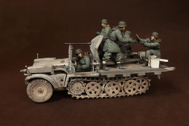 

Unassambled 1/35 древний человек включает в себя 5 (без автомобиля 5 фигурок) статуэтка в виде набор миниатюрных моделей Неокрашенный