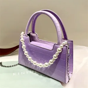 Stone Pattern Small Crossbody Bags 2021 New PU Leather Womens Designer
Handbag Pearl Design Gradient Shoulder Bag Purses 17.95 USD
