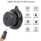 Новая экшн-камера с Wi-Fi IP Камера HD 1080P Беспроводной Крытый Камера ночного видения двухстороннее аудио Обнаружение движения Видеоняни и радионяни V380