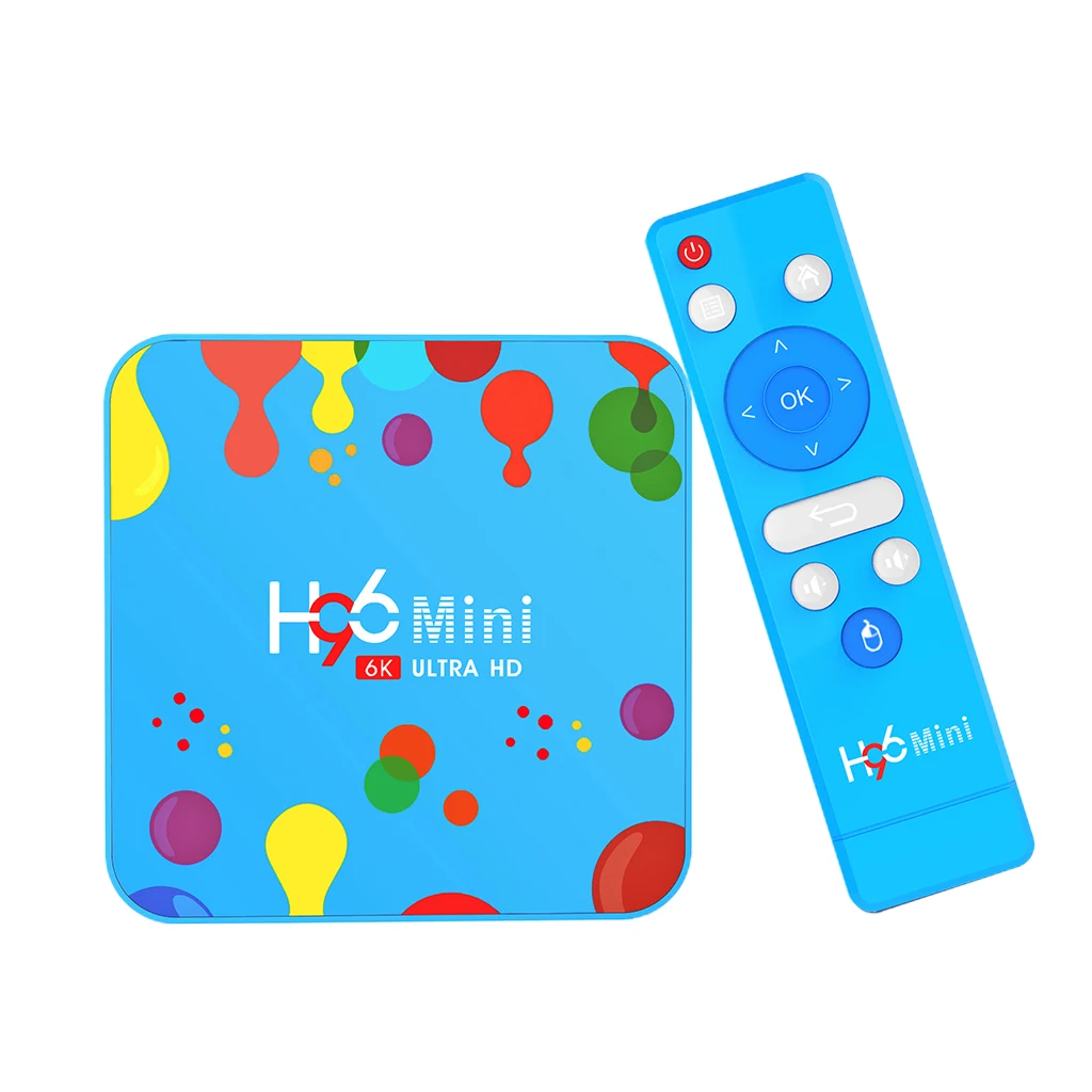 

4GB RAM 32/128GB ROM H96Mini Android 9.0 TV Box Allwinner H6 QuadCore Dual Wifi 32GB MAX 6K H96 Mini PK TX6