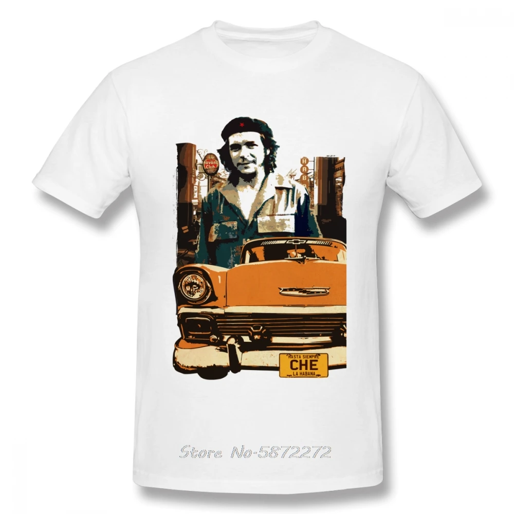 Футболка Che Guevara с изображением героев кубинского народа Мужская футболка