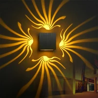 nordic wall light fixture creative led wall sconce colorful surface mounted ceiling wall led light 3w for living room ktv bar