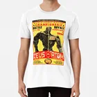 Atom Vs. Zeus футболка робот реальная сталь Atom Zeus боксерская Спортивная научная фантастика Geeks