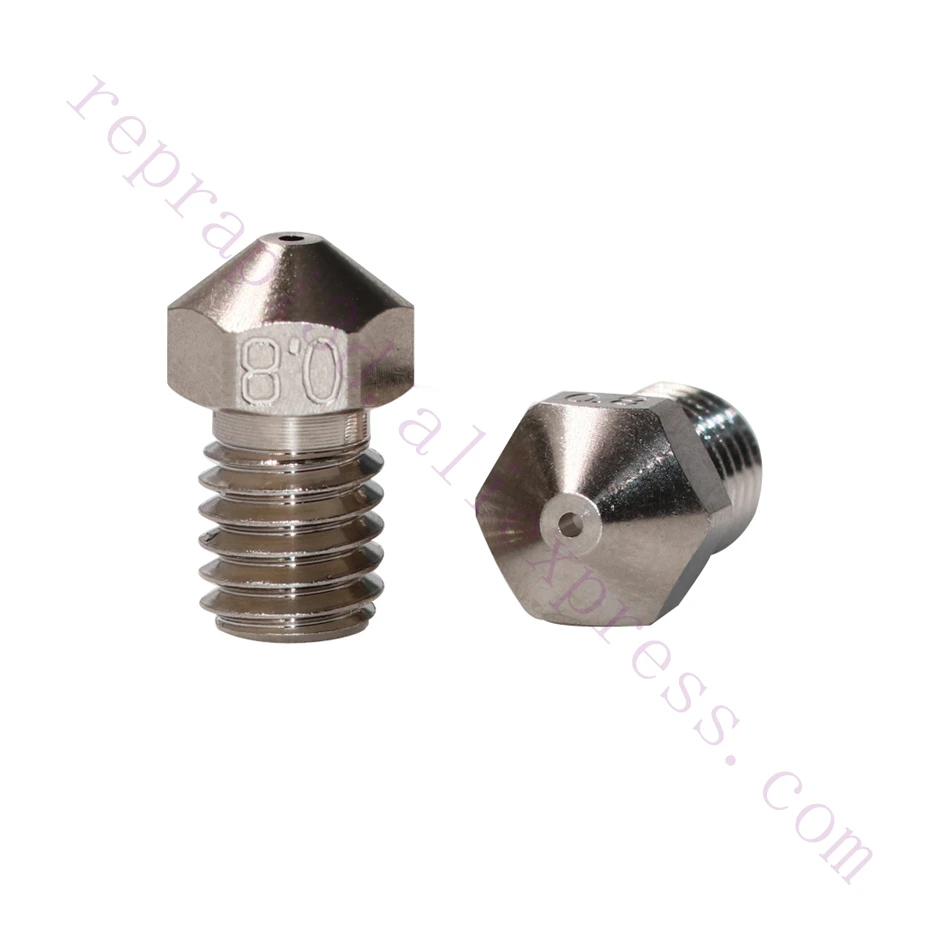 Насадка медная с покрытием V6 прочная антипригарная для нитей M6 hotend BLV Mgn Cube Ultimaker 2