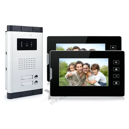 Видеодомофон HOMSECUR для квартиры система дверного звонка с камерой 7 дюймов ИК