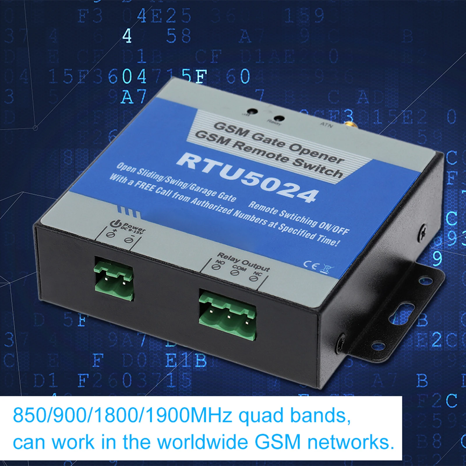 GSM-пульт RTU5024 для открывания ворот дистанционное управление доступом к дверям