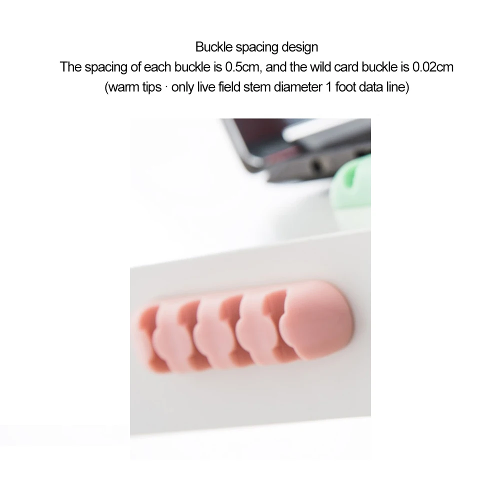 Usb-держатель для намотки кабеля органайзер мыши зажим управления проводным