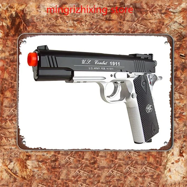 500 Fps Новый полностью металлический Wg страйкбол M 1911 газ Co2 ручной пистолет W/ 6 мм Bb