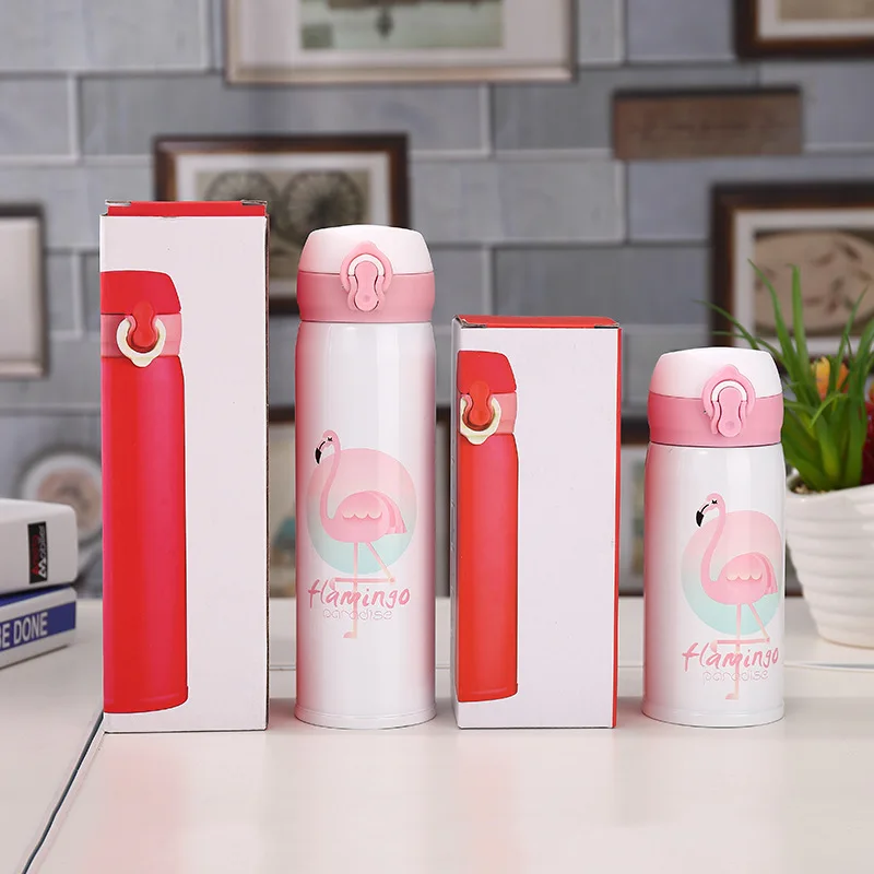 Дамская вакуумная фляжка из нержавеющей стали новая Изолированная кружка с