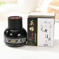 60ml smooth writing fountain pen ink glass bottle student stationery school office supplies