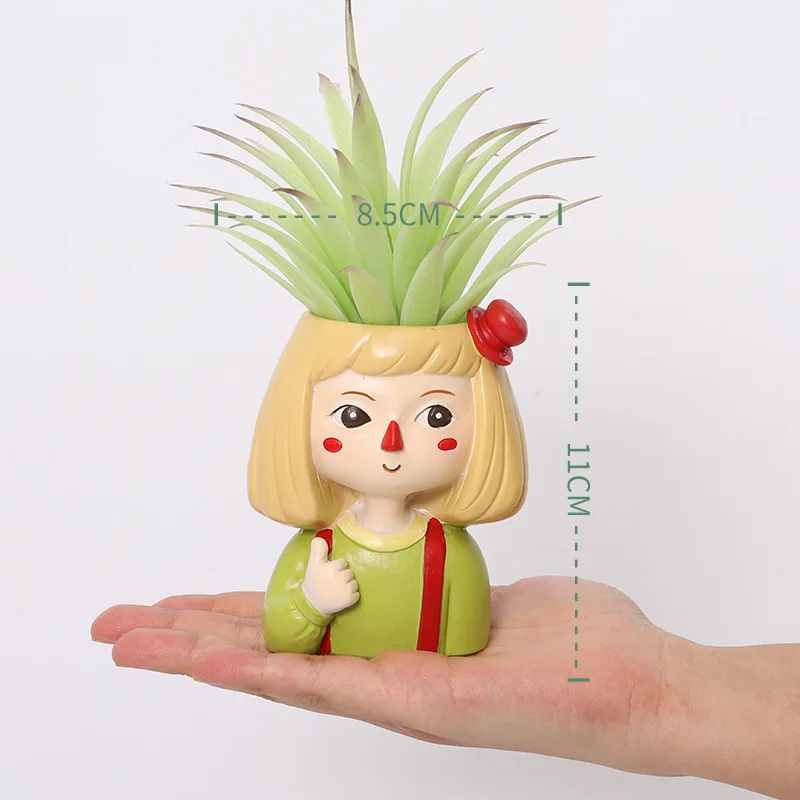 Сочные растения в горшке милый цветочный горшок для девочек домашний садовый