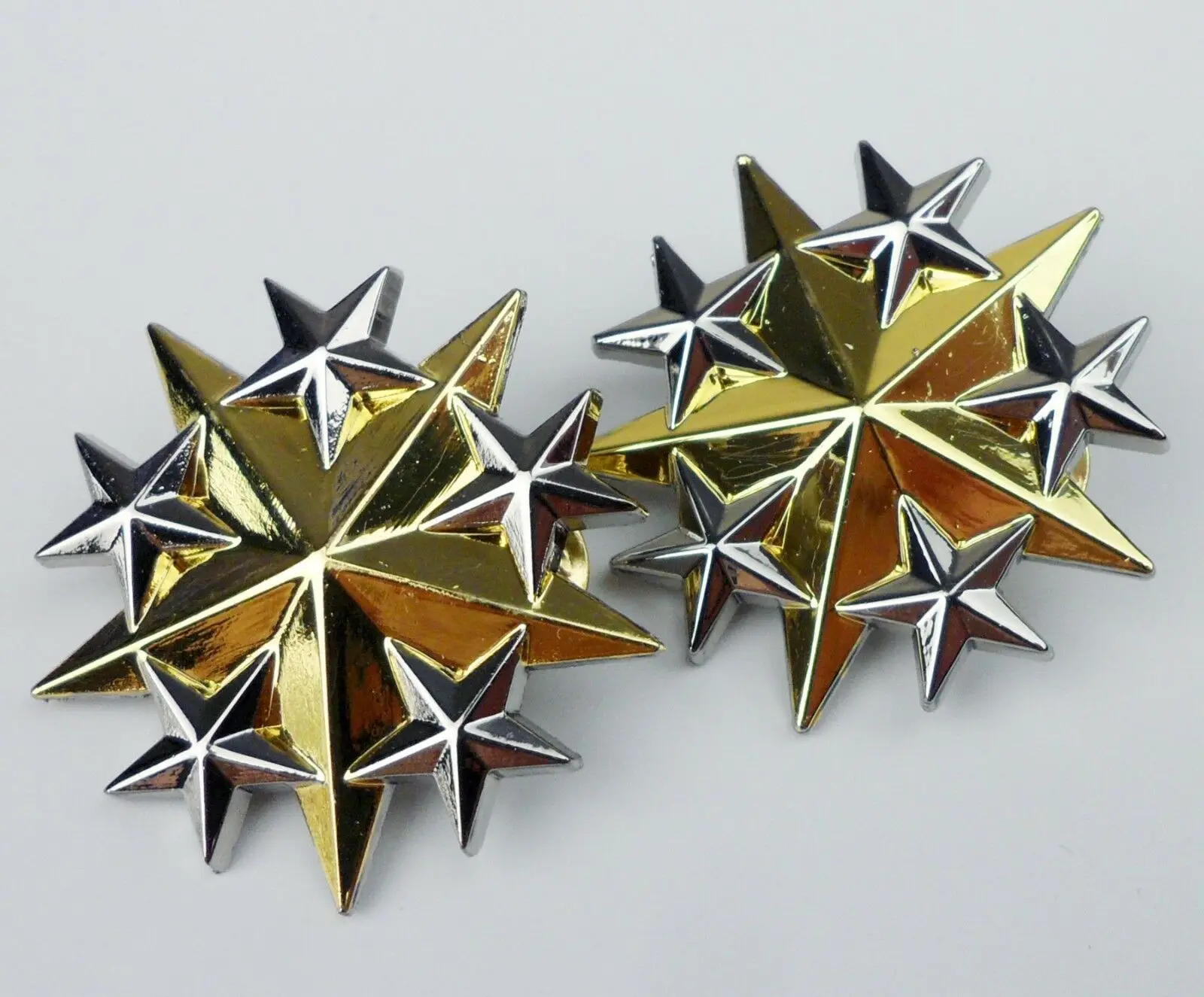 Военная армия tomwang201 значок с шестью звездами пара булавок |