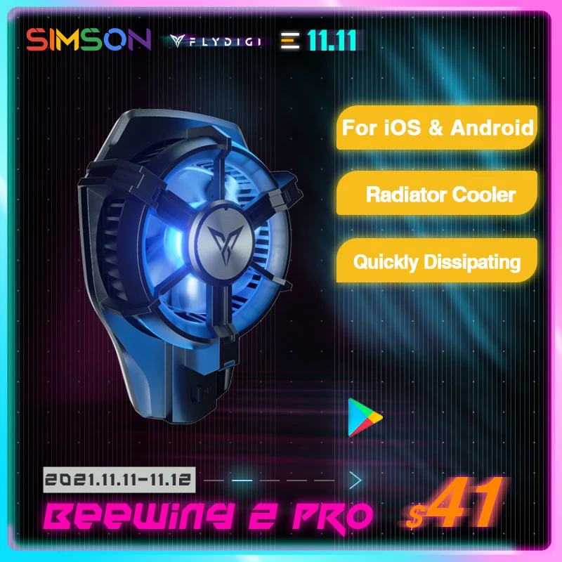 

Устройство для охлаждения телефона Flydigi Beewing 2 PRO, портативный полупроводниковый радиатор для Apple, Huawei, Xiaomi, Youpin