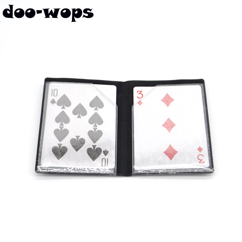 

Optical Wallet Card Appearing Magic Tricks Melting With Magnet Card Magia Close Up Street Illusion Gimmick Prop Mentalism Comedy