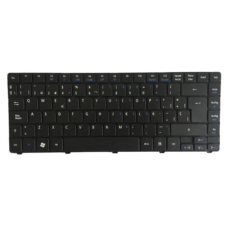 Испанская клавиатура для Acer EMachines D440 D442 D640 D640G D528 D728 D730 D730G D730Z D732 D732G D732Z SP черная -