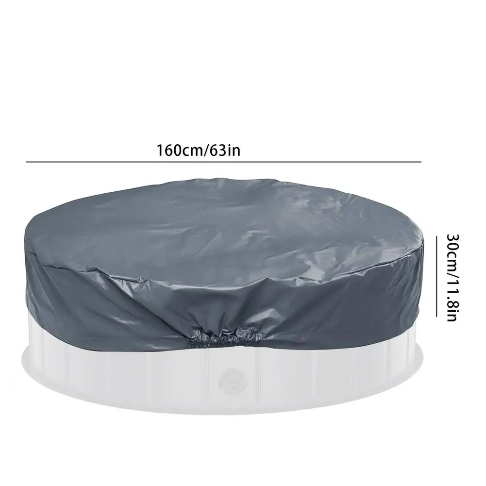 

Swimming Pool Cover Pool Solar Tarpaulin Rainproof Dust Protection Cover Heat Insulation Film Outdoor Garden Pool Accessories