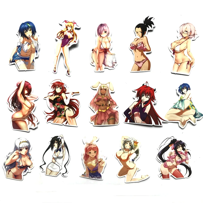 70 шт. Сексуальная японская мультяшная Аниме красота девушки Сделай Сам ПВХ