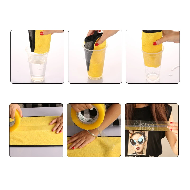 spesifikasi 30*30/60 Cm Cuci Mobil Handuk Microfiber Mobil Cleaning Pengeringan Bersih Jendela Mencuci Kit Greenway Alat Detail Aksesoris Kain Besar