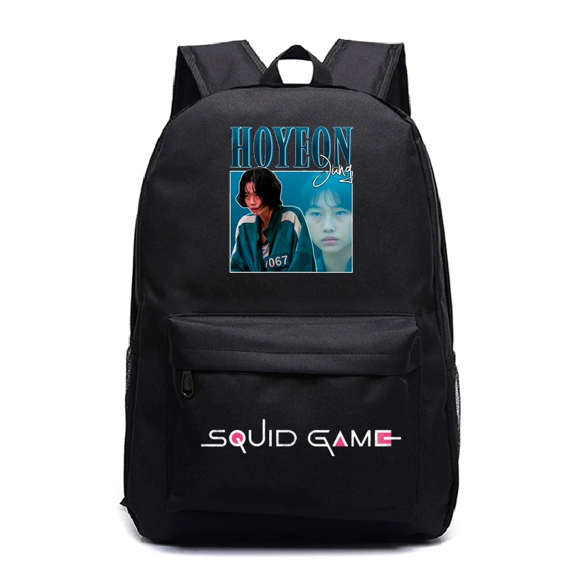 

Backpacks for School Teenagers Girls Squid Game Bags for Women Men Squid Game Kawaii School Backpack Bags Mochilas Para Mujer