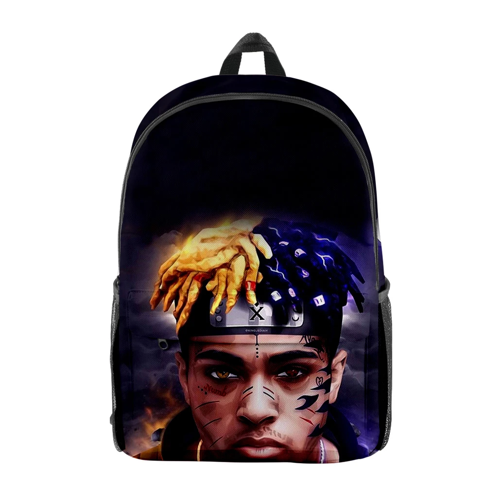 

Детский модный рюкзак на плечо из ткани «Оксфорд» с 3D-принтом, с несколькими молниями, повседневная школьная сумка для девочек, 2021