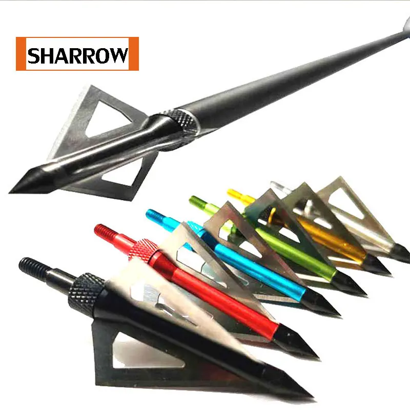 24 шт. наконечники для охотничьих стрел 110 зерен стрелы точки соединения лук
