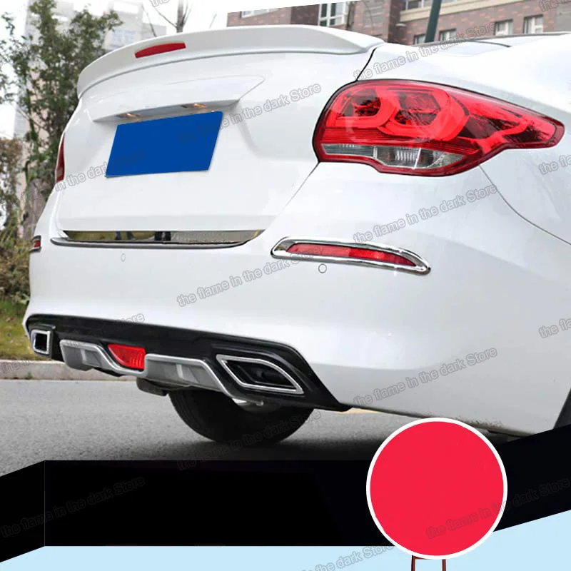 Автомобильный задний бампер Lsrtw2017 из АБС-пластика спойлер полоса для Chevrolet