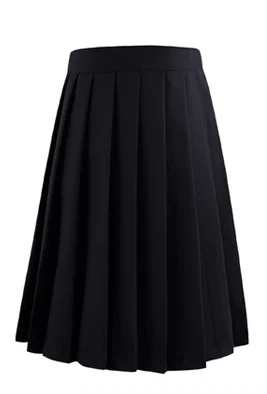 Юбка женская плиссированная с завышенной талией модная в японском стиле