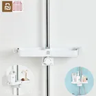 Портативный держатель Youpin Dabai для душевой кабины для ванной комнаты, вешалка для полотенец, подвесная полка для хранения, органайзер сделай сам с крючком