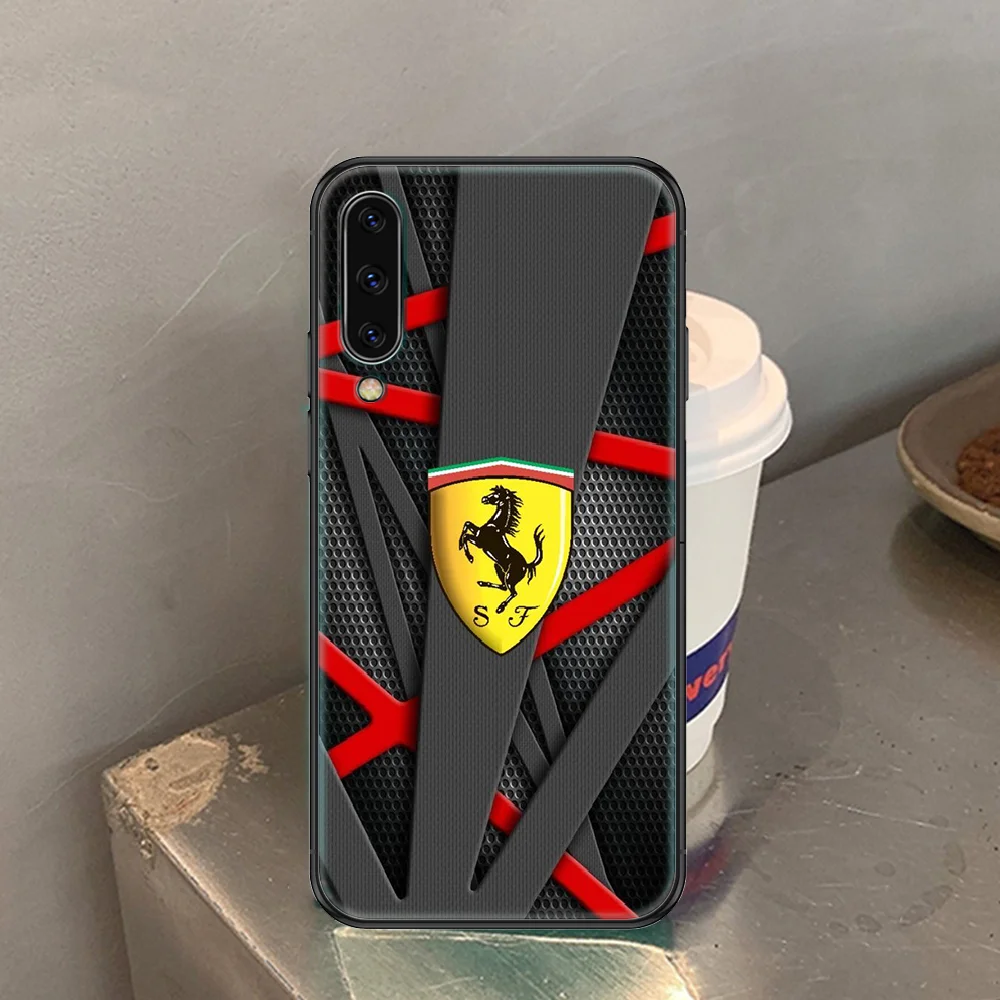 

soprt car Ferraries Phone case For Samsung Galaxy A 3 5 7 8 10 20 21 30 40 50 51 70 71 E S 2016 2018 4G black tpu cover soft