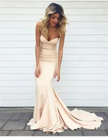 2021 new custom made sweetheart sleeveless elegant evening dresses women formal gowns female solid mermaid sexy club vestidos