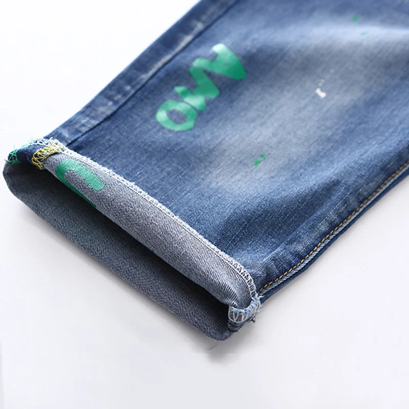 IENENS летние джинсы шорты трусы для мальчиков с Джинсовые укороченные брюки